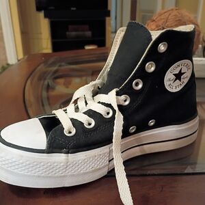 Converse Black High-Top Sneakers